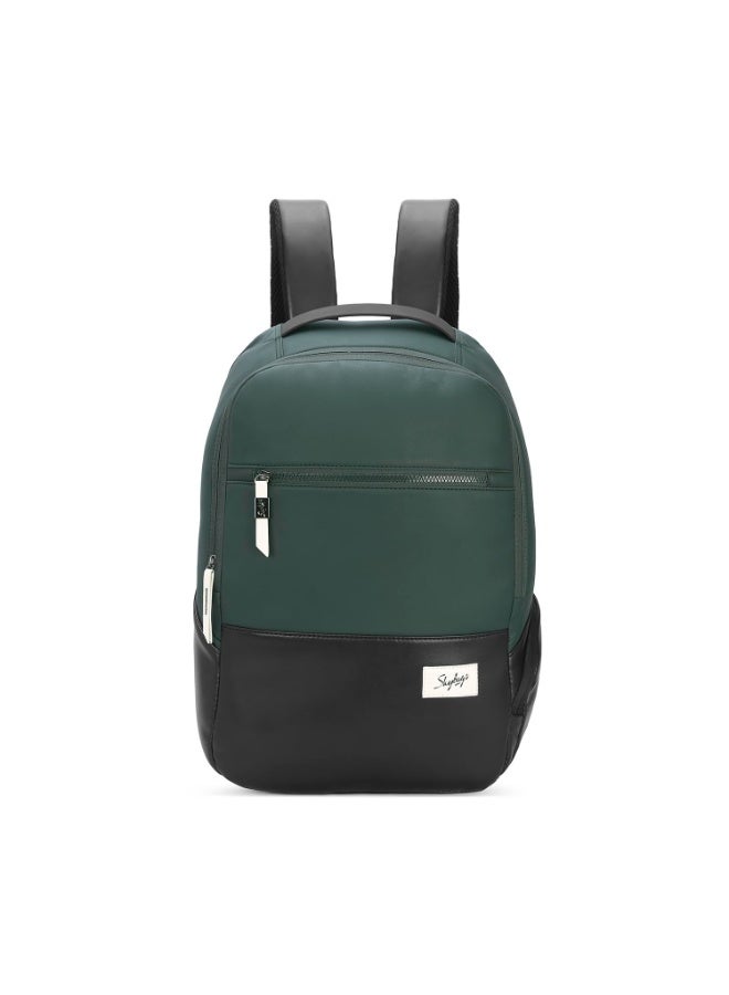 سكاي باجز Skybags EKOH 02 3 Compartment LAPTOP BACKPACK GREEN - Image 1
